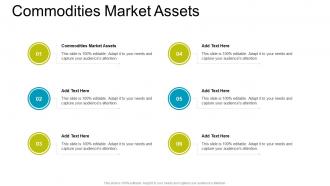 Commodities Market Assets In Powerpoint And Google Slides Cpb