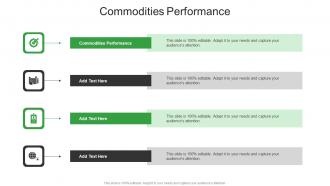 Commodities Performance In Powerpoint And Google Slides Cpb