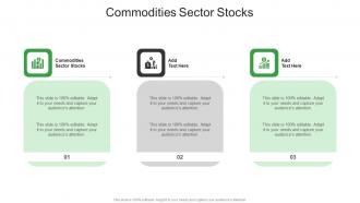 Commodities Sector Stocks In Powerpoint And Google Slides Cpb