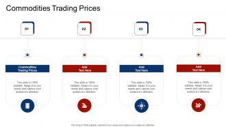 Commodities Trading Prices In Powerpoint And Google Slides Cpb