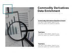 Commodity derivatives data enrichment ppt powerpoint presentation model cpb