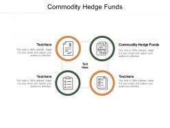 Commodity hedge funds ppt powerpoint presentation portfolio designs download cpb