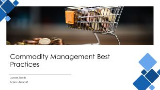 Commodity Management Best Practices PPT Presentation AT