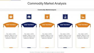 Commodity Market Analysis In Powerpoint And Google Slides Cpb