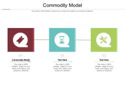 Commodity model ppt powerpoint presentation layouts topics cpb