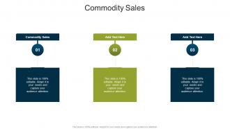 Commodity Sales In Powerpoint And Google Slides Cpb