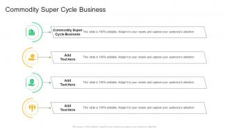 Commodity Super Cycle Business In Powerpoint And Google Slides Cpb
