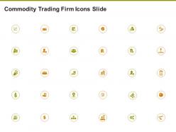 Commodity trading firm icons slide ppt powerpoint presentation model