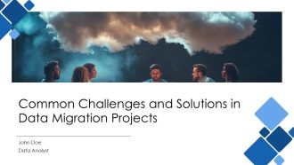 Common Challenges And Solutions In Data Migration Projects PPT Structure AT