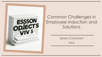 Common Challenges In Employee Induction And Solutions PPT Template AT