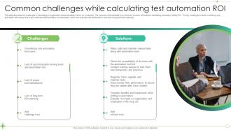 Common Challenges While Calculating Test Automation ROI