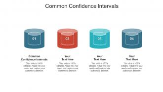 Common confidence intervals ppt powerpoint presentation visuals cpb