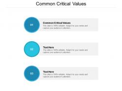 Common critical values ppt powerpoint presentation layouts graphics download cpb