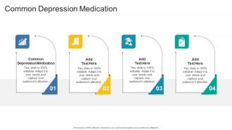 Common Depression Medication In Powerpoint And Google Slides Cpb
