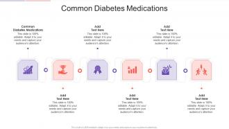 Common Diabetes Medications In Powerpoint And Google Slides Cpb