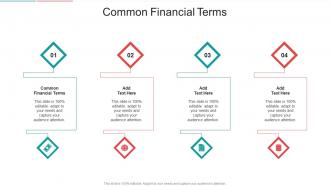 Common Financial Terms In Powerpoint And Google Slides Cpb