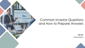 Common Investor Questions And How To Prepare Answers PPT Template AT Common Investor Questions And How To Prepare Answers PPT Template AT