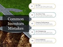 Common investors mistakes ppt inspiration