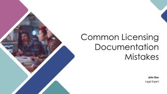 Common Licensing Documentation Mistakes PPT Graphics AT