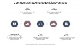 Common Market Advantages Disadvantages In Powerpoint And Google Slides Cpb