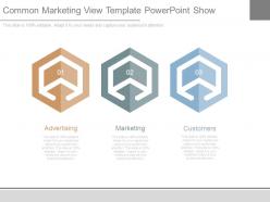 Common marketing view template powerpoint show