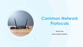 Common Network Protocols PPT Template VA