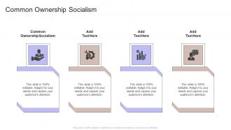 Common Ownership Socialism In Powerpoint And Google Slides Cpb