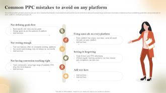 Common PPC Mistakes To Avoid On Any Platform Pay Per Click Marketing Strategies