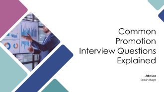Common Promotion Interview Questions Explained PPT Example AT