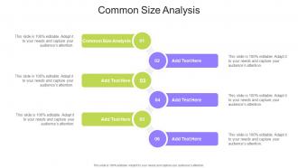 Common Size Analysis In Powerpoint And Google Slides Cpb