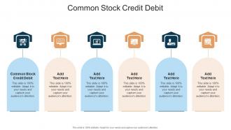 Common Stock Credit Debit In Powerpoint And Google Slides Cpb