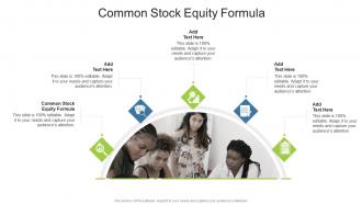 Common Stock Equity Formula In Powerpoint And Google Slides Cpb