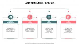 Common Stock Features In Powerpoint And Google Slides Cpb