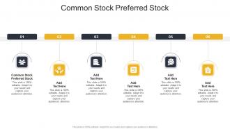 Common Stock Preferred Stock In Powerpoint And Google Slides Cpb