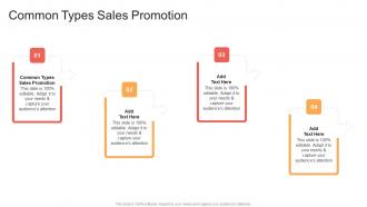 Common Types Sales Promotion In Powerpoint And Google Slides Cpb