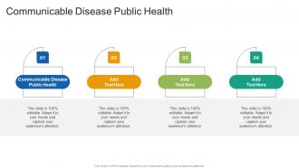 Communicable Disease Public Health In Powerpoint And Google Slides Cpb