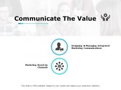 Communicate the value ppt powerpoint presentation file portrait