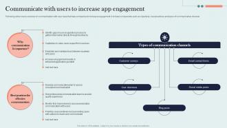 Communicate With Users To Increase App Engagement Organic Marketing Approach