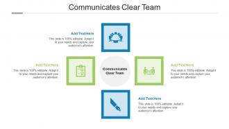 Communicates Clear Team In Powerpoint And Google Slides Cpb