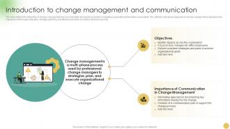 Communicating Change Strategies For Success Introduction To Change Management CM SS