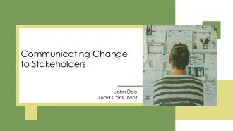 Communicating Change To Stakeholders PPT Mockup AT