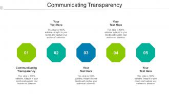 Communicating Transparency Ppt Powerpoint Presentation Demonstration Cpb
