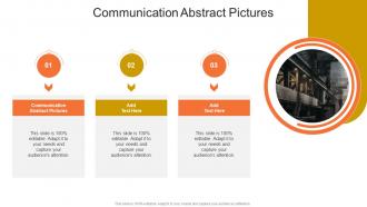 Communication Abstract Pictures In Powerpoint And Google Slides Cpb