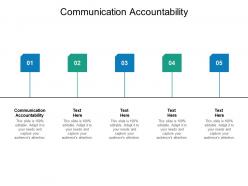Communication accountability ppt powerpoint presentation layouts topics cpb