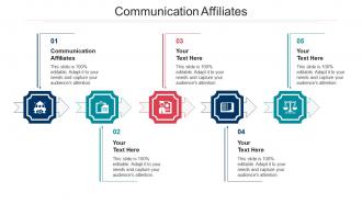 Communication affiliates ppt powerpoint presentation styles vector cpb