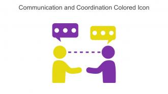 Communication And Coordination Colored Icon In Powerpoint Pptx Png And Editable Eps Format