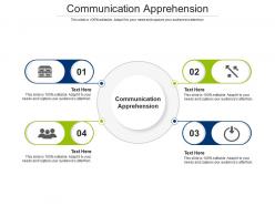 Communication apprehension ppt powerpoint presentation gallery demonstration cpb