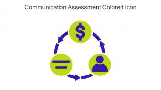Communication Assessment Colored Icon In Powerpoint Pptx Png And Editable Eps Format