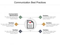 Communication best practices ppt powerpoint presentation gallery layout cpb