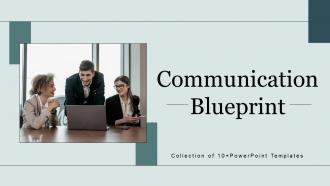 Communication Blueprint Powerpoint Ppt Template Bundles